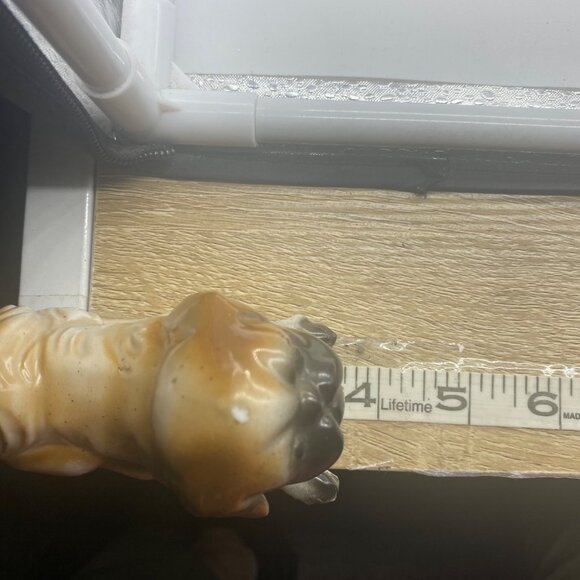 Vtg Pekingese Pug Dog Figurine Handcrafted In Japan Ceramic 2.5"x3.5" - Picture 8 of 11